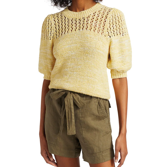 $248 JOIE Una Plumeria Sweater MEDIUM - Picture 5 of 7